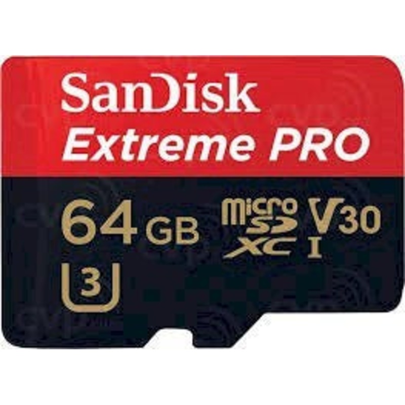 SanDisk Extreme Pro 64GB microSDXC UHS-I 200MB/s Memory Card - V30