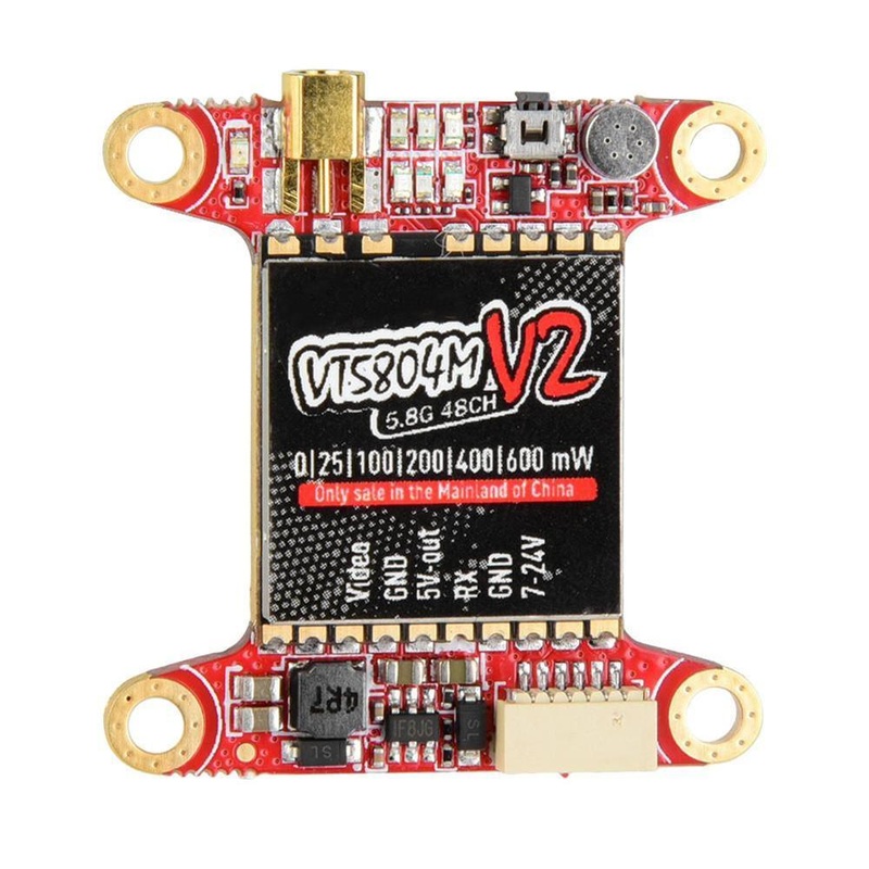 PandaRC VT5804M V2 0-600mW Switchable 48CH FPV Transmitter VTX