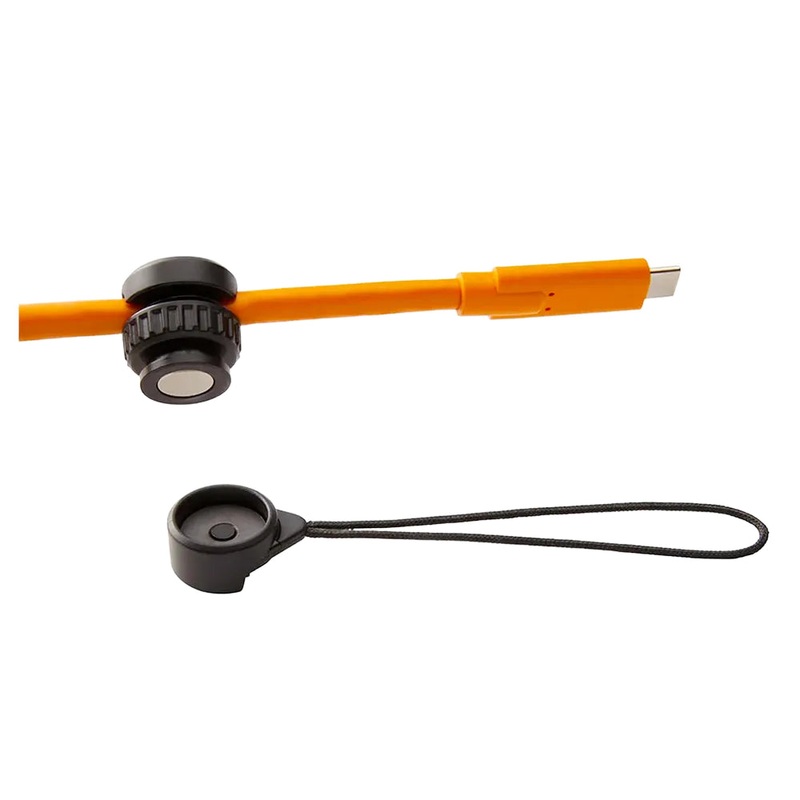 Tether Tools Tetherpro USB-C to USB-C Right Angle 4.6m (Orange) with TetherGuard TG020