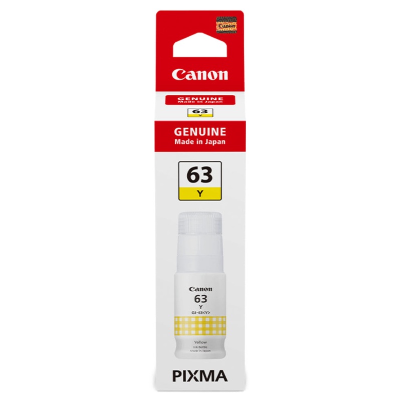 Canon GI-63Y Ink Bottle Yellow for Pixma MegaTank G660