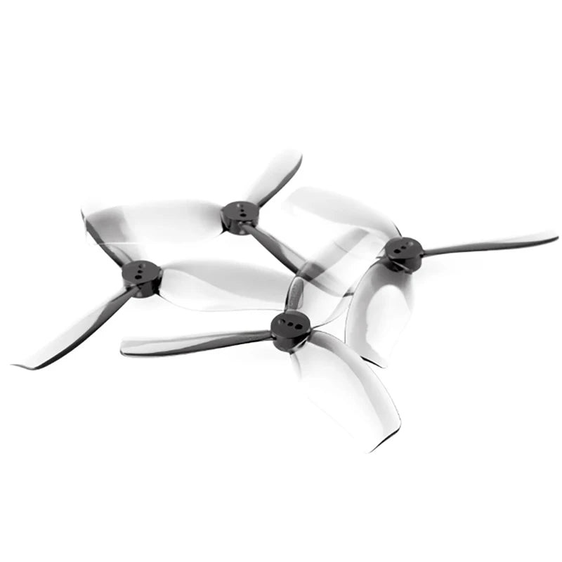 6Pairs HQProp T90MMX3 Propeller 90mm 3 Paddle1.5mm PC Prop For RC FPV Drone For Cinelog35 CL35 ProTek35 3.5inch 6 Pairs Grey