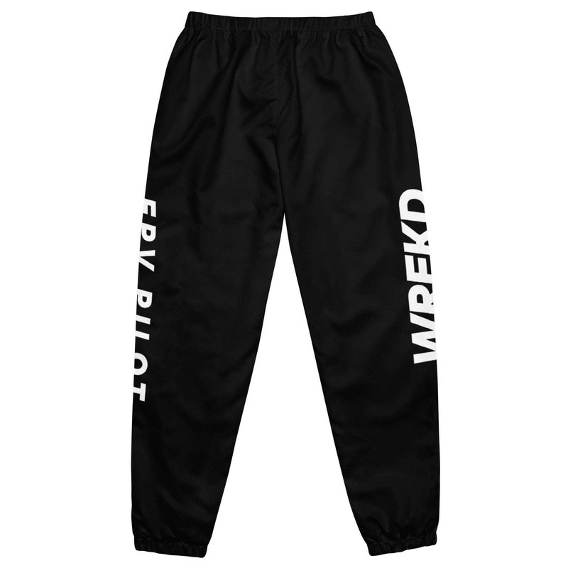 WREKD FPV Pilot Unisex Track Pants - Black