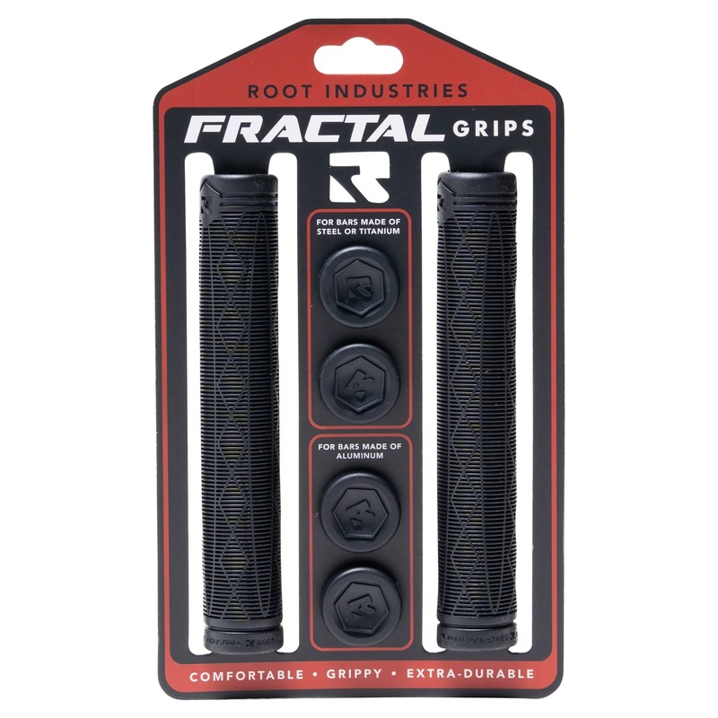 Root Industries Fractal Grips - Black