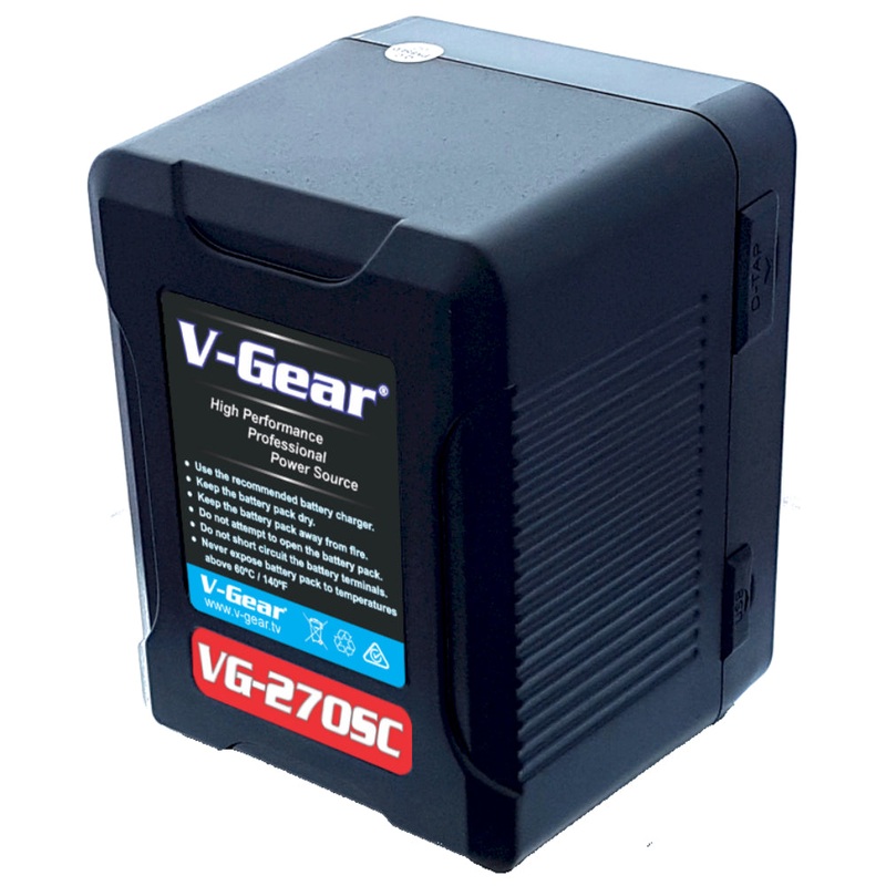V-Gear VG-270SC Hi-Performance Compact V-Lock Battery