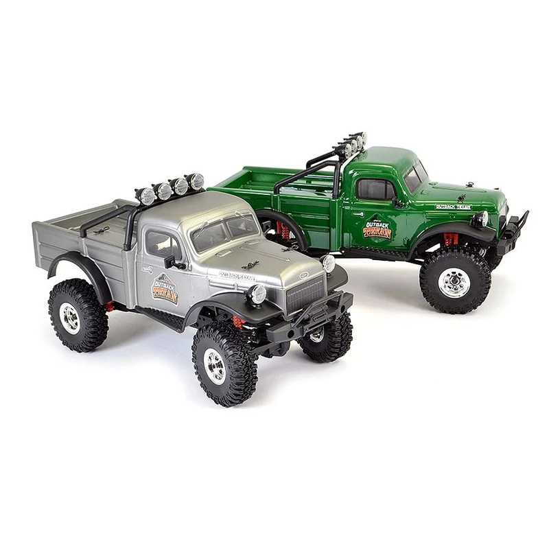FTX OutBack Mini X Texan 1/18 Trail Crawler Brushed 4WD RTR (Grey / Green) Grey
