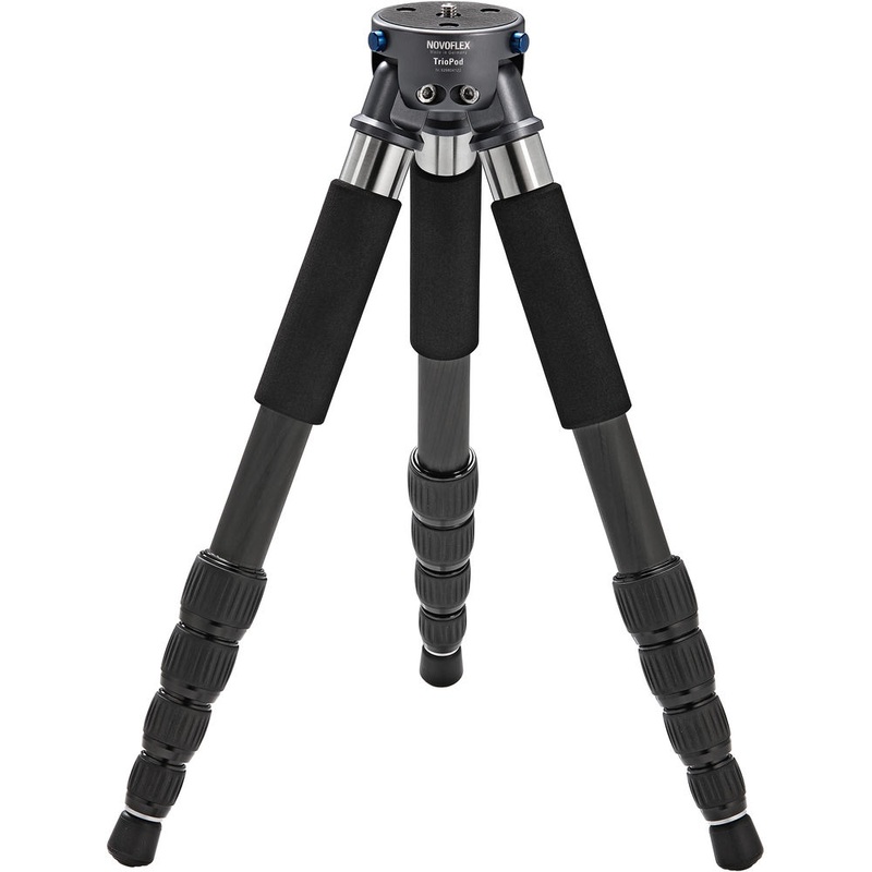 Novoflex TRIOC2253 TrioPod with 5-Section Carbon Fiber Legs and Mini Legs