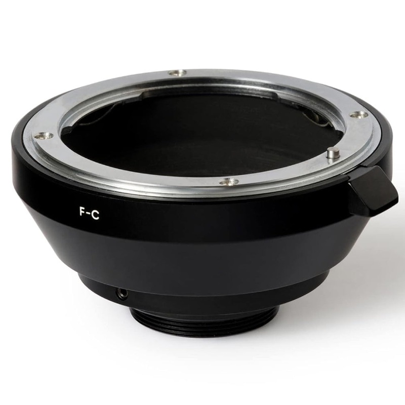 Urth Lens Mount Adapter: Compatible with Nikon F Lens to C-Mount Camera Body