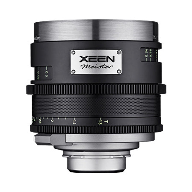 XEEN 50mm T1.3 Meister Cinema Lens - Canon EF Mount