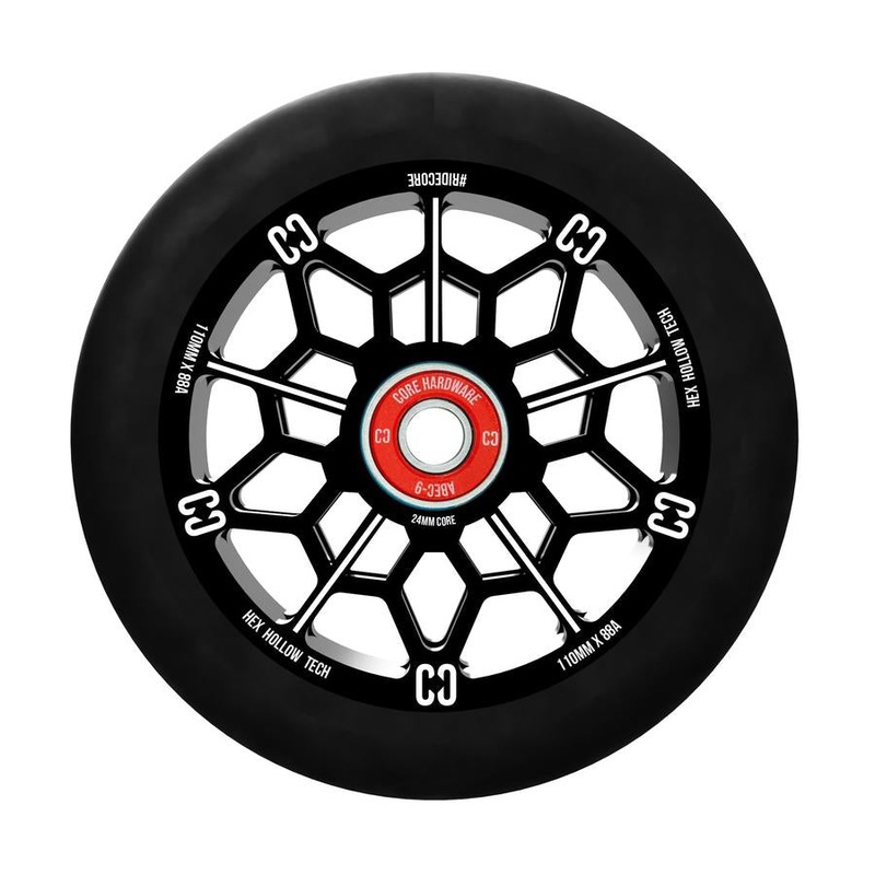 Core Hex Hollow Wheel Black