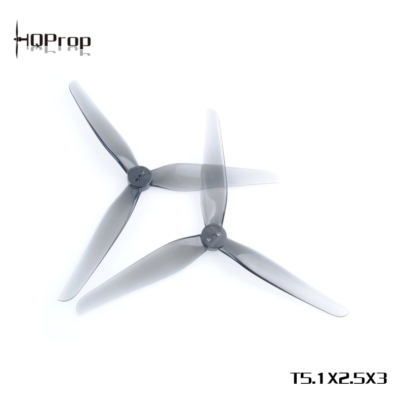 HQProp T5.1X2.5X3 Grey Propeller (2CW+2CCW)