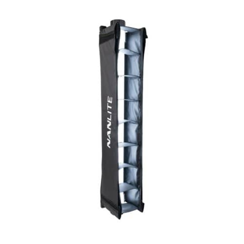 Nanlite Barndoor with Eggcrate Grid for the PavoTube II 15X