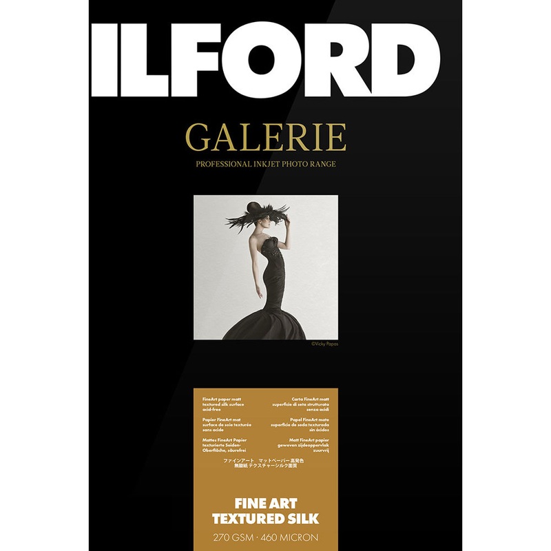 Ilford Galerie Fine Art Textured Silk (13 x 19", 25 Sheets)