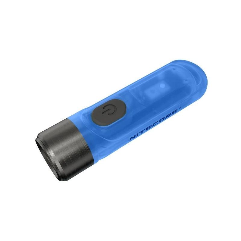 Nitecore TIKI GITD Blue glow in the dark 300 lumen keychain light