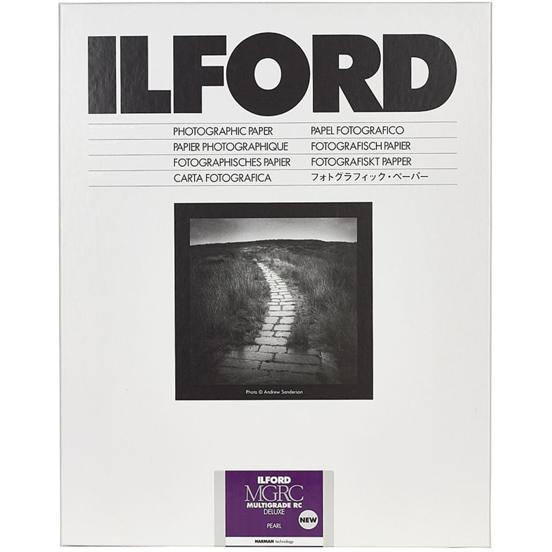 Ilford Multigrade RC Deluxe Paper (Pearl, 4 x 6", 500 Sheets)