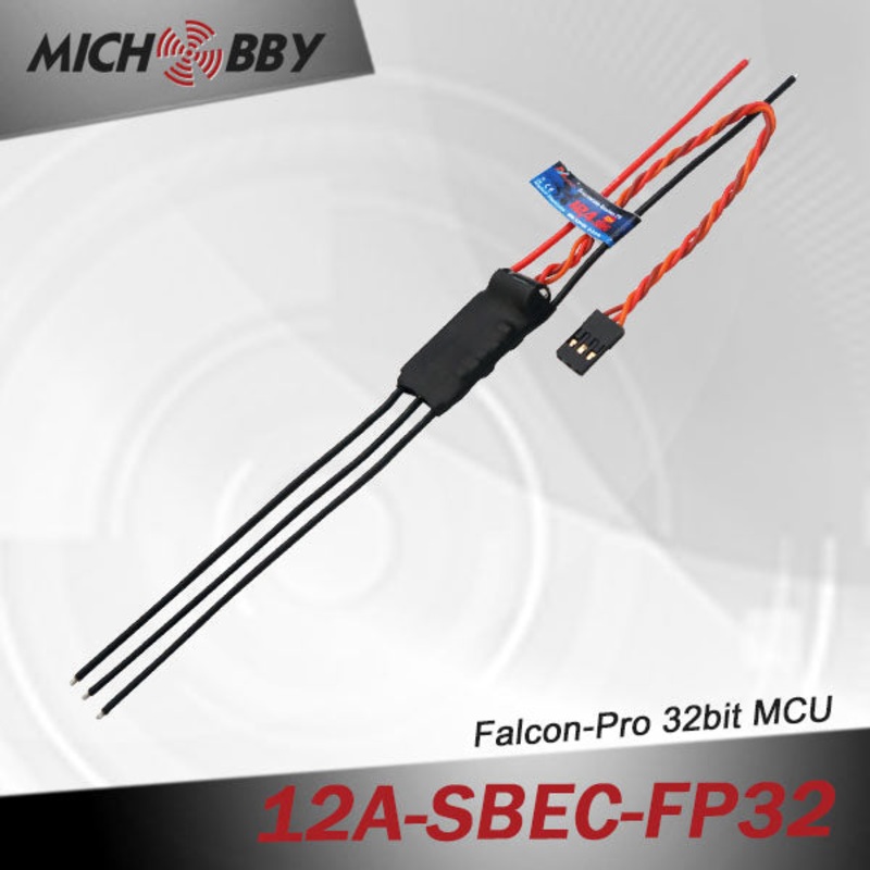 12A 3S FP Brushless ESC 32bit Speed Controller for RC Airplanes MT12ASBECFP32