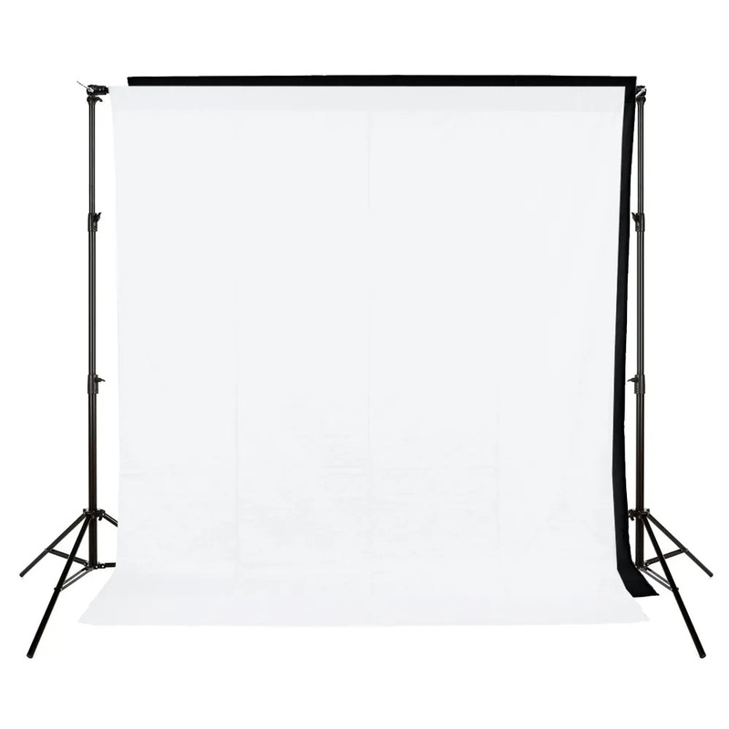 Xlite Backround Kit with White/Black Muslin