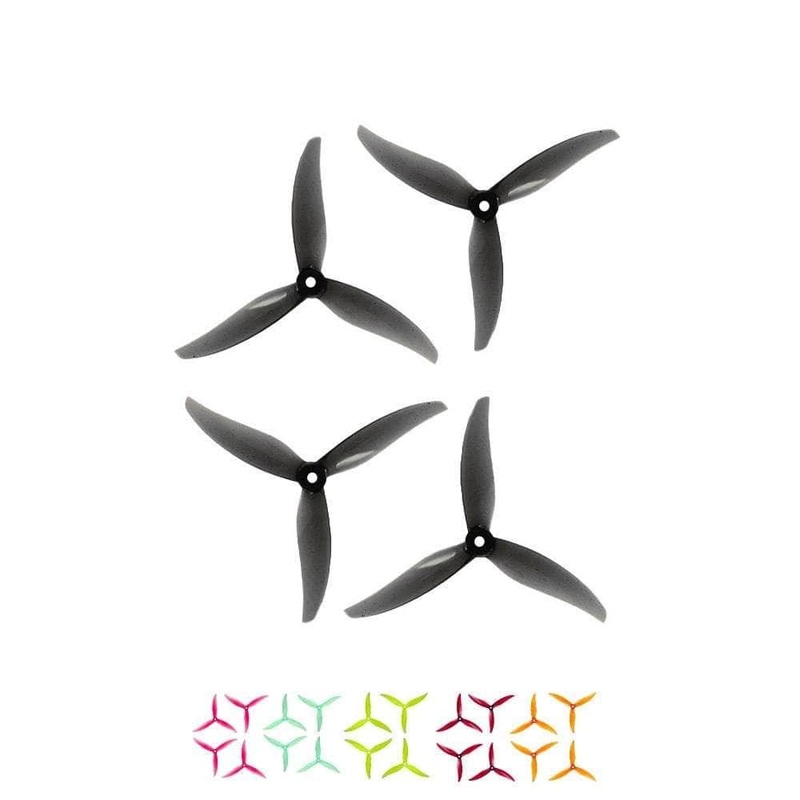 Gemfan Proxy 5127.5 3-Blade Propeller (Set of 4) Midnight Black