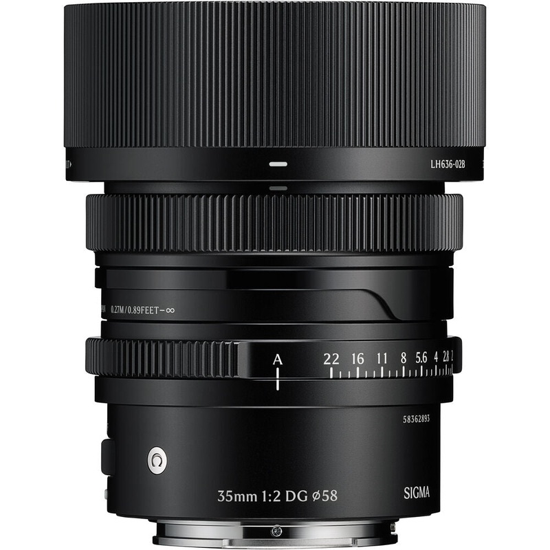 Sigma 35mm f/2 DG Contemporary Lens Black
