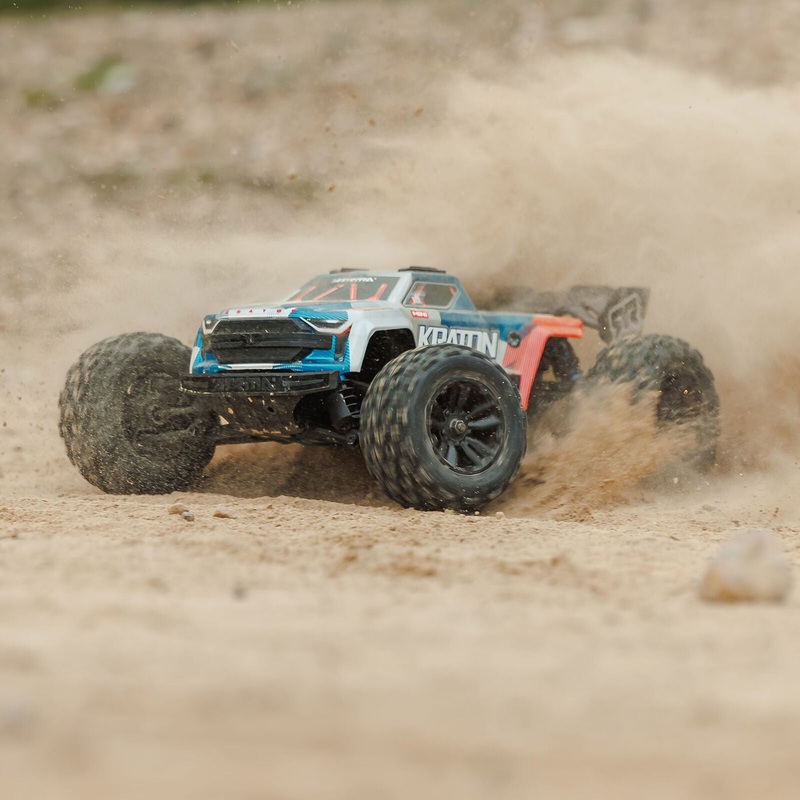 1/16 Mini KRATON 3S DSC 4X4 Brushless Speed Truck , Red/Blue