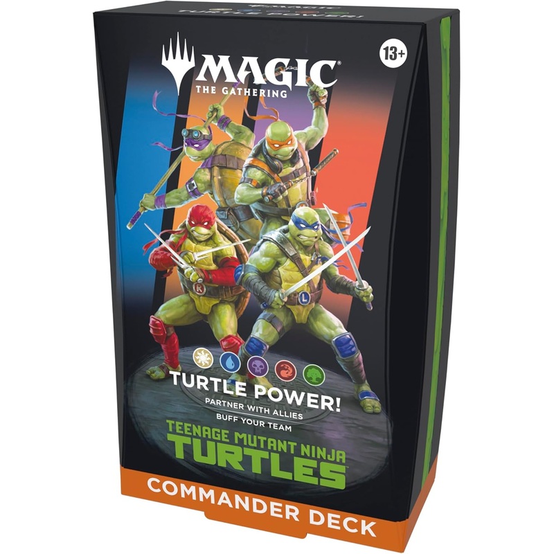 Magic The Gathering Teenage Mutant Ninja Turtles Commander Deck