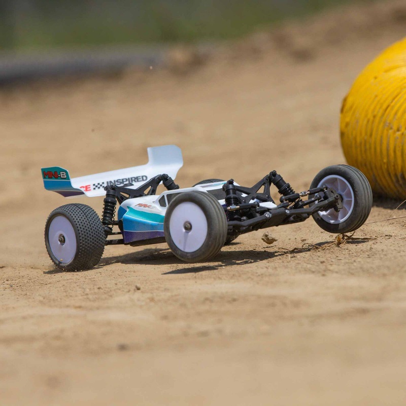 1/16 Mini-B 2WD Brushless Buggy RTR: Blue