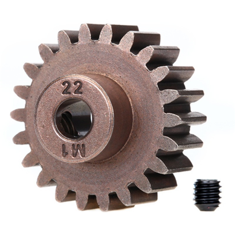 Gear, 22T Pinion (1.0 Metric Pitch), Fits 5mm Shaft: 6495X