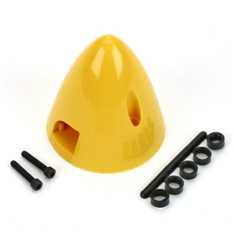 Spinner, 4 Pin, 2-1/2, Yellow