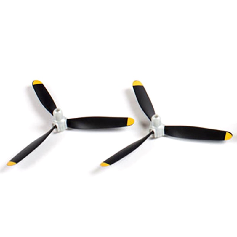 3-Blade Propeller & Spinner (2) F4U, P-47