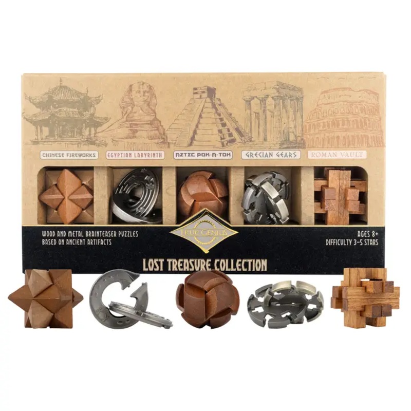 True Genius Lost Treasure Puzzle Collection TG452