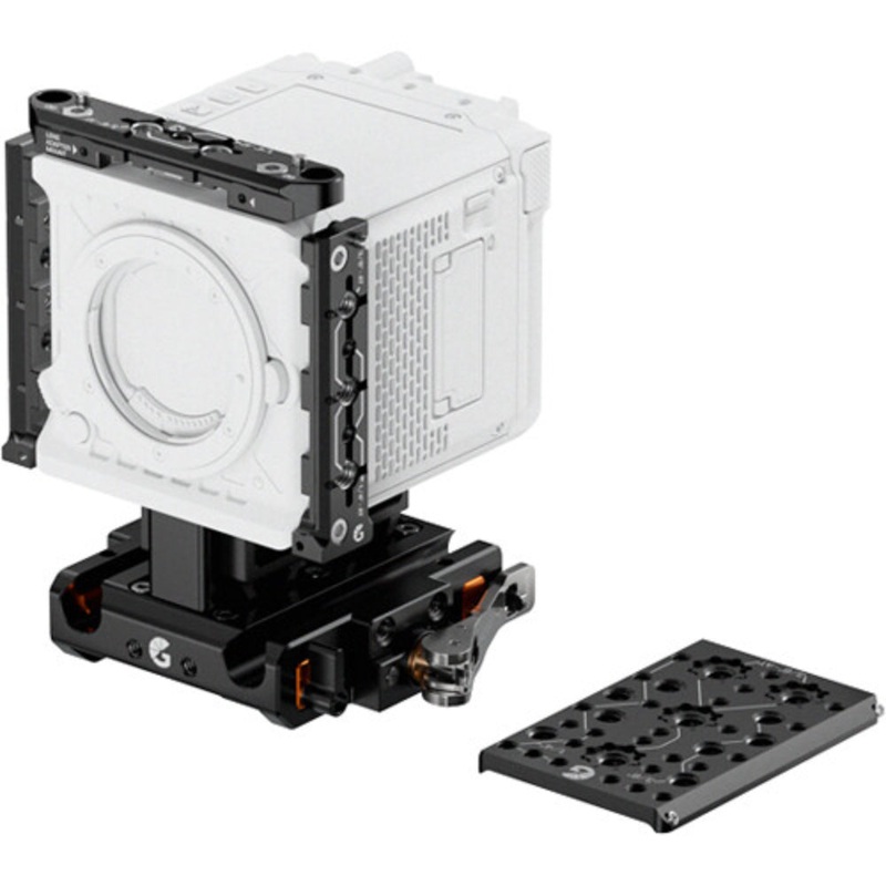 Bright Tangerine LeftField 3 Base Kit for RED Komodo & Komodo-X