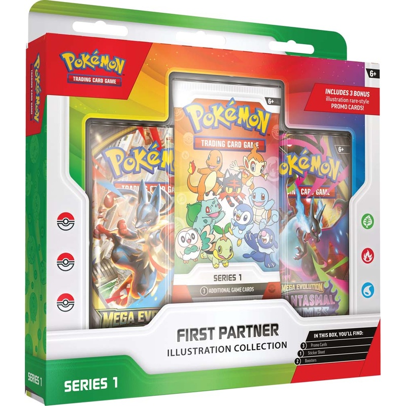 Pokemon TCG First Partner Illustration Collection Series 1