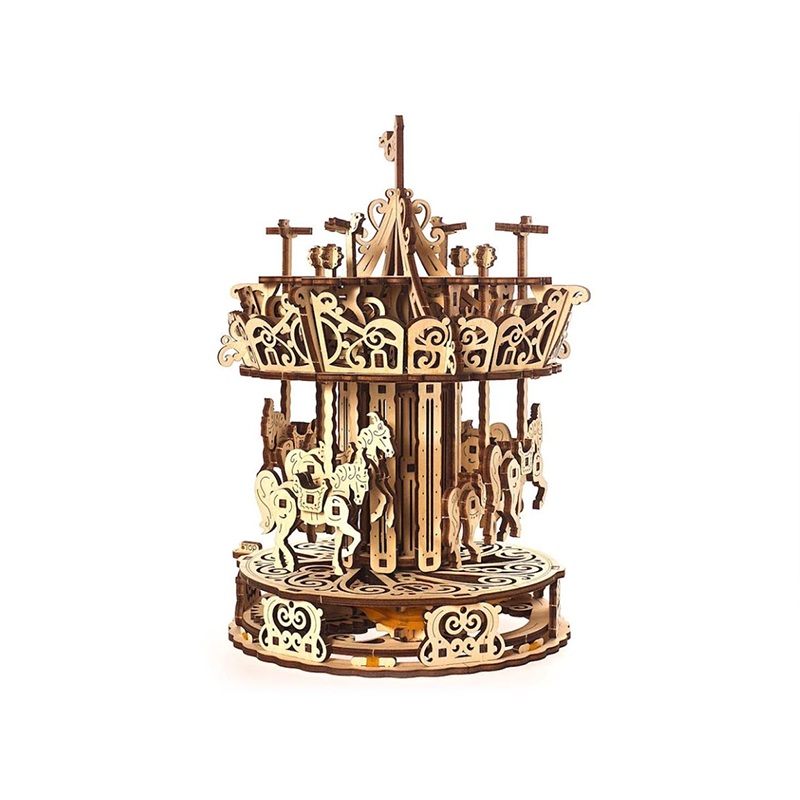 UGears Carousel Wooden 3D Model