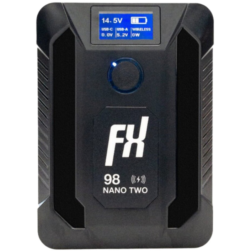 Fxlion 14.4V / 98Wh V-Mount Battery with Wireless Charging
