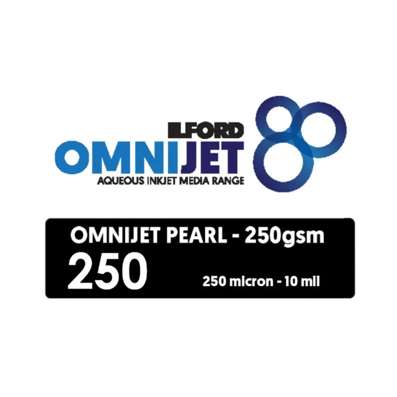 Ilford Omnijet Pearl Kiosk 250gsm (8" x 100m - 2 x Rolls for Epson SL-D3000)