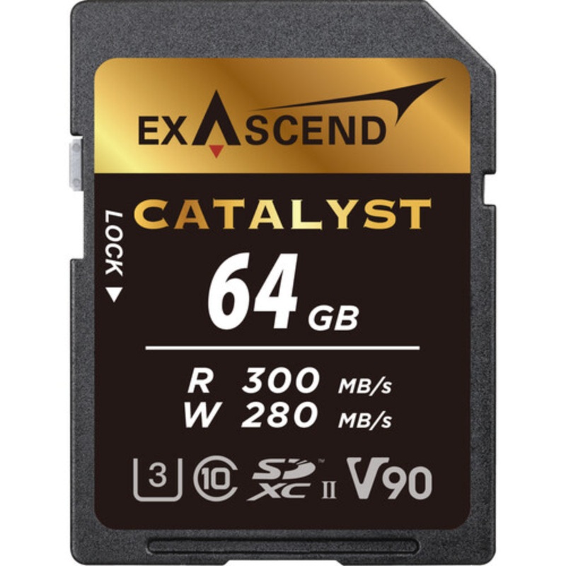 Exascend Essential SDXC 300MB/s UHS-II Memory Card - V90