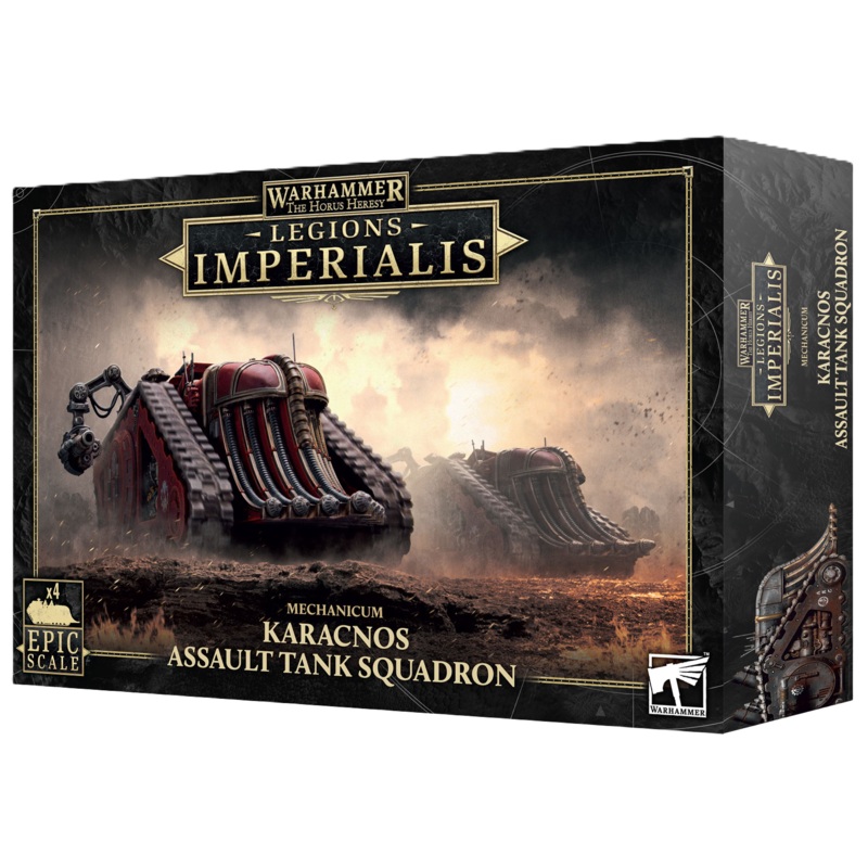 Legions Imperialis: Mechanicum Karacnos Assault Tank Squadron