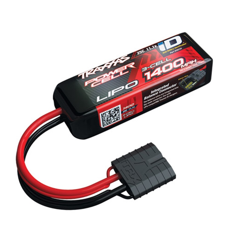 3 Cell 1400mAh 11.1V 25C LiPo Battery 2823X
