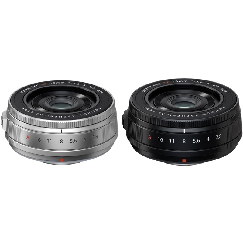 Fujifilm XF 23mm f/2.8 R WR Lens Black