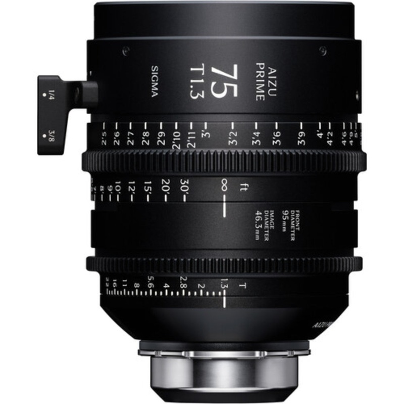 Sigma Aizu Prime 75mm T1.3 LF FL F/AP5 (FEET, ARRI PL)
