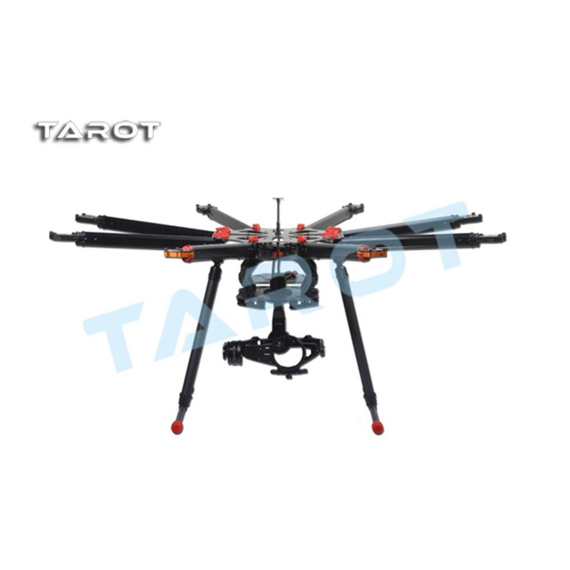 Tarot X8 8 Aixs Umbrella Type Folding Multicopter Uav Octocopter Drone TL8X000 With Retractable Landing Gear