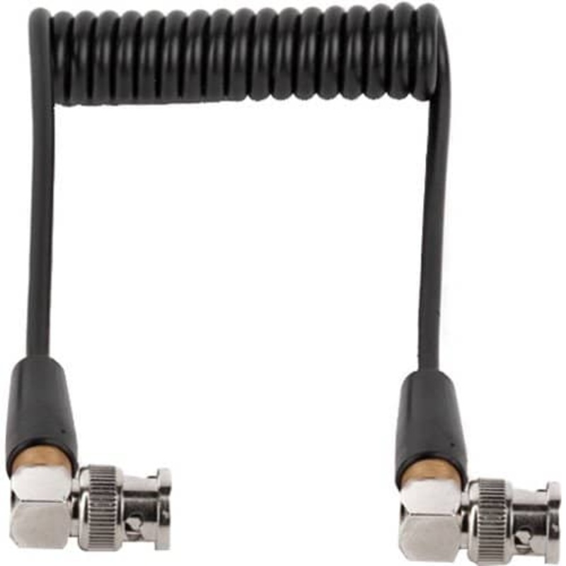 Wooden Camera WC Coiled BNC to BNC (10")