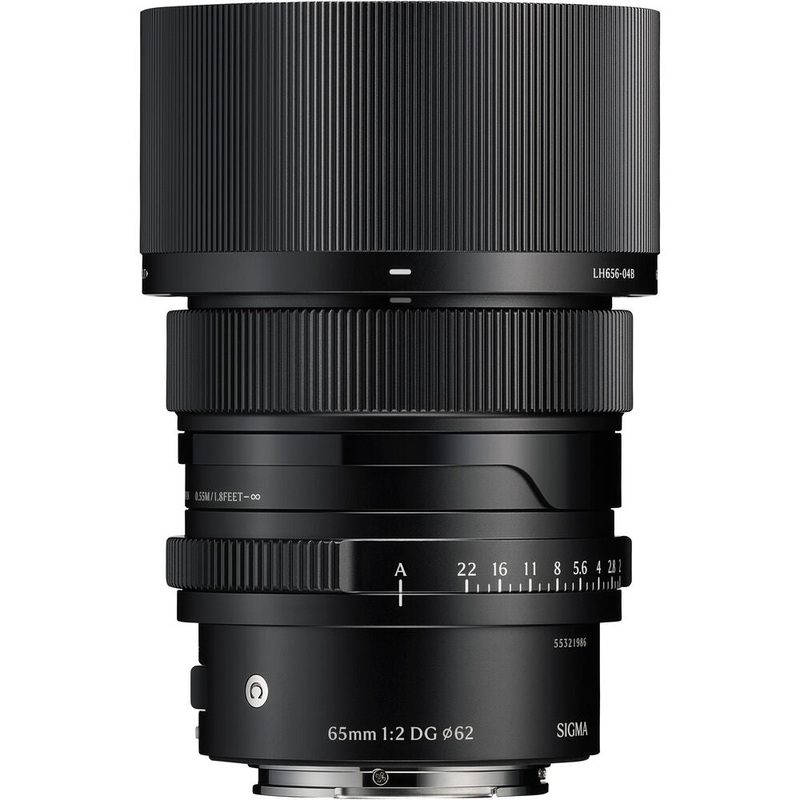 Sigma 65mm f/2 DG Contemporary Lens Black