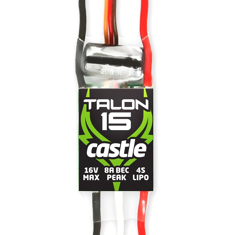 Talon 15Amp 17V ESC w/8Amp BEC
