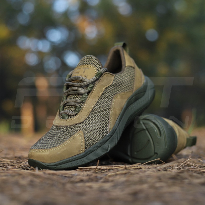 Women's Summer Urban N-32 Sneakers in Khaki Suede with Green Sole, Sizes 36-39