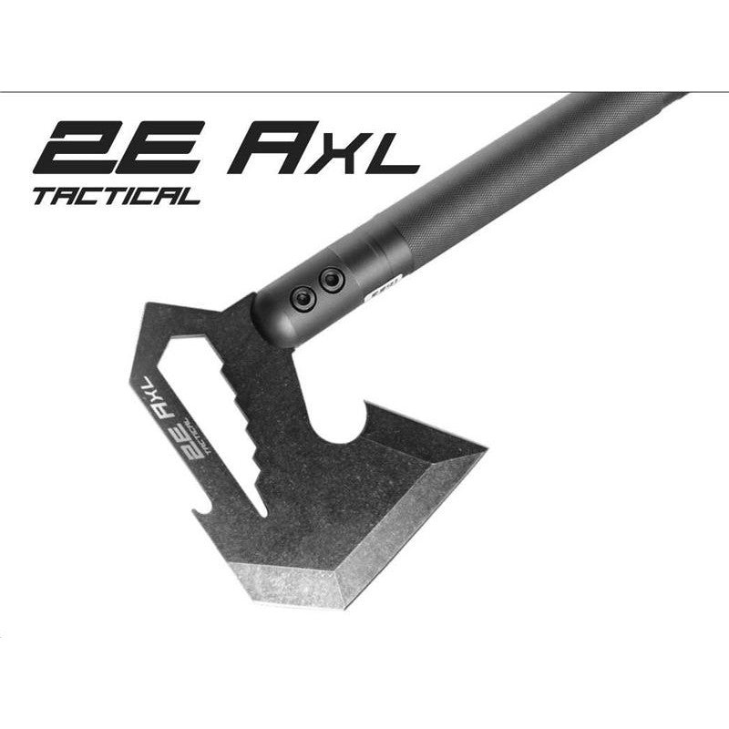2E Axl Gray Field-Ready Axe Head for Multi-Tool Shovels with Hexagon Tool