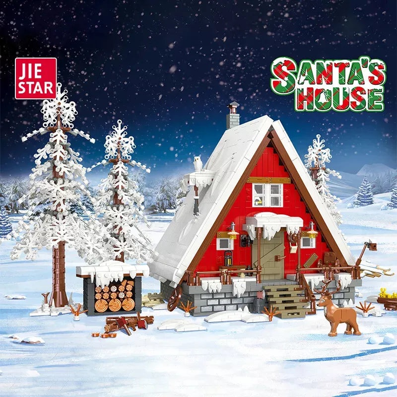 JIESTAR 89141 Santa's House Creator Christmas Building Block DIY Toy Gift 2355pc
