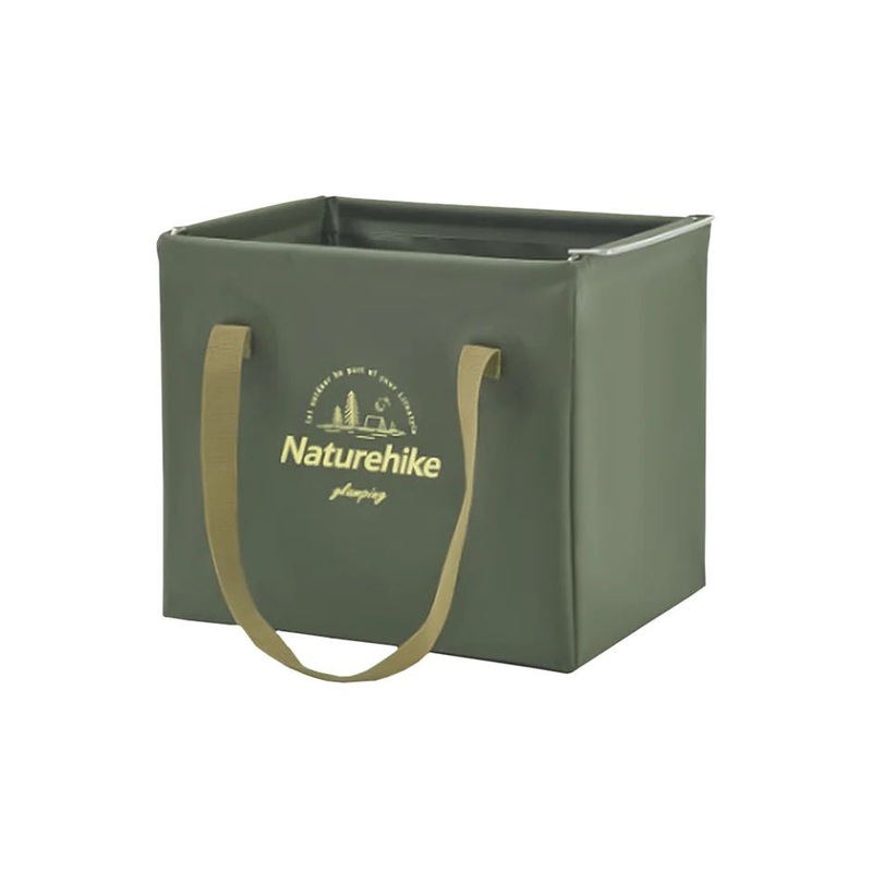 Naturehike 20L PVC Collapsible Water Container, Dark Green