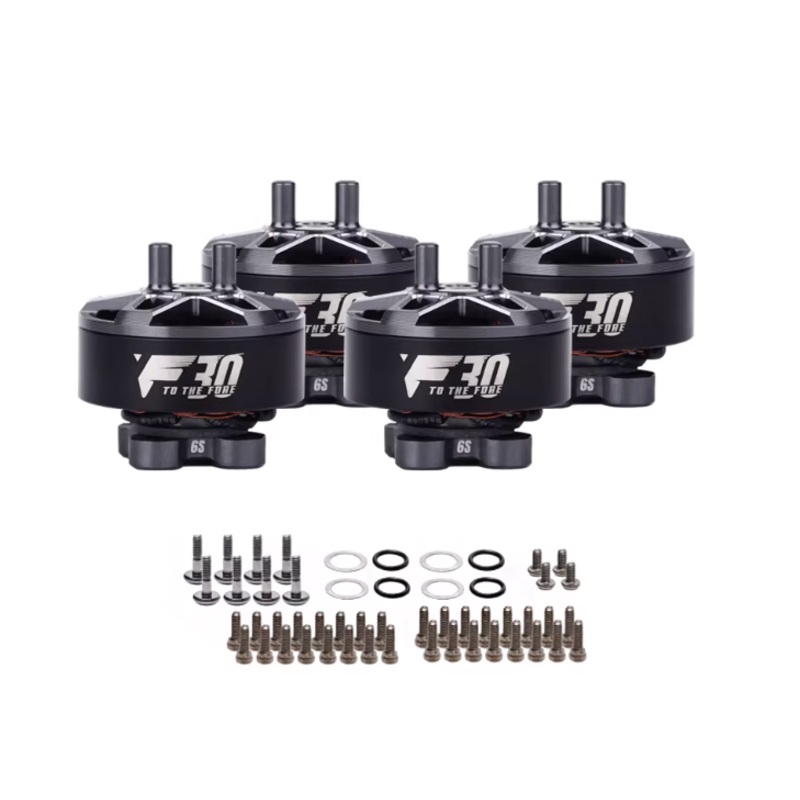 T-Motor F30 3-inch Top Racing FPV Motor Set (4 pcs) - 300g+ Thrust, Single/Dual Screw Prop Lock