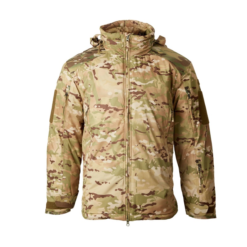 YINREN Multicam Nylon Jacket with Reinforcement Inserts and Hidden Hood
