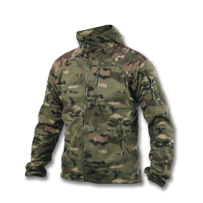 Kiborg Jacket Grid Fleece - Warm Utility Insulation